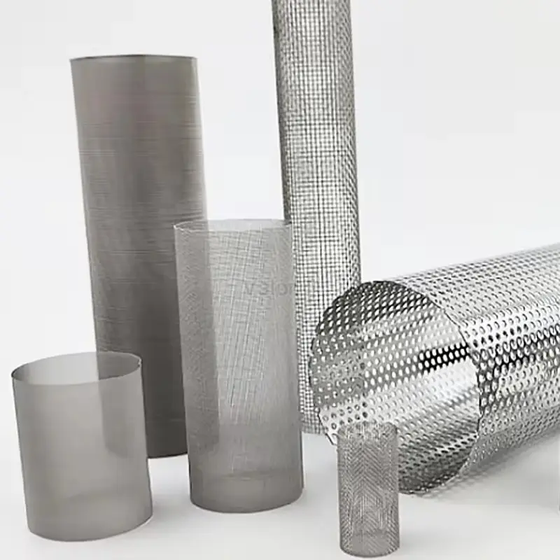 Filter cylinders and tubes